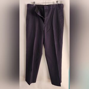 LL Bean Comfort Waist Men's  Blue Pants 100% Cotton